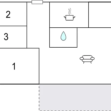 Дом отдыха 3 Bedroom Stunning In